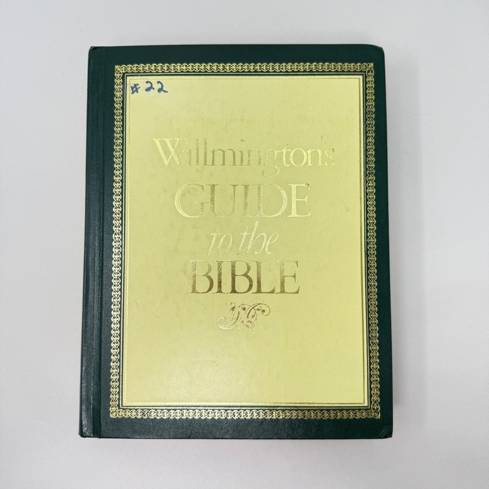 Willmingtons Guide to the Bible Hardcover Green Gold Reference Book Willmington